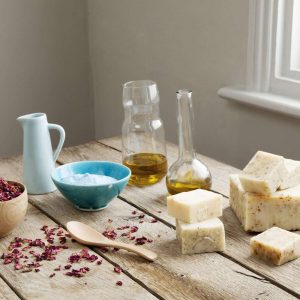 homemade-soap-wood-table-getty-0321-2000-898abe9a059b4a639e83a43d1fae19f9